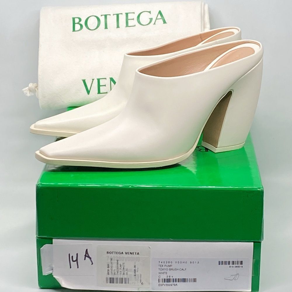Bottega Veneta Tex Heels size 38.5 - Picture 2 of 14